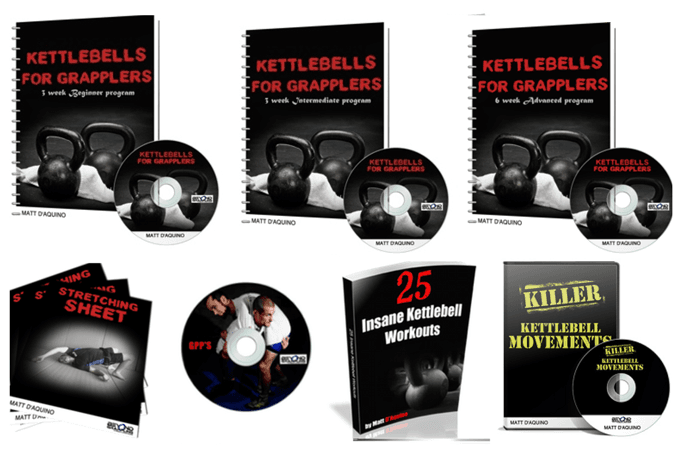 Kettlebell Conditioning for Grapplers Digital + E-Book Only by Matt D'Aquino