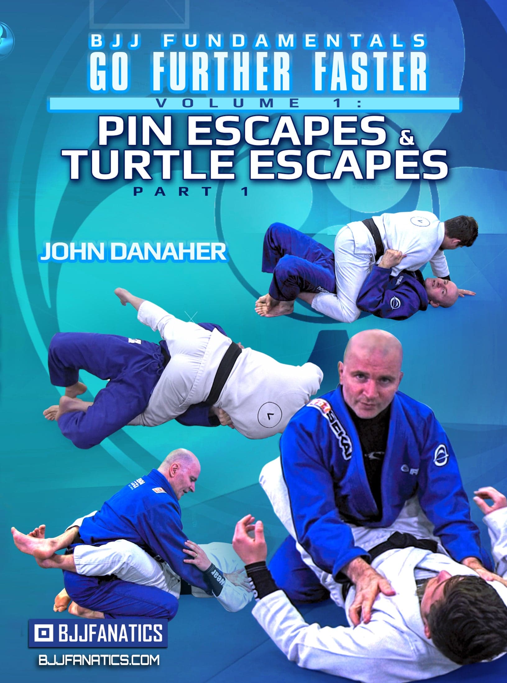 Pin Escapes & Turtle Escapes: BJJ Fundamentals - Go Further Faster by John Danaher