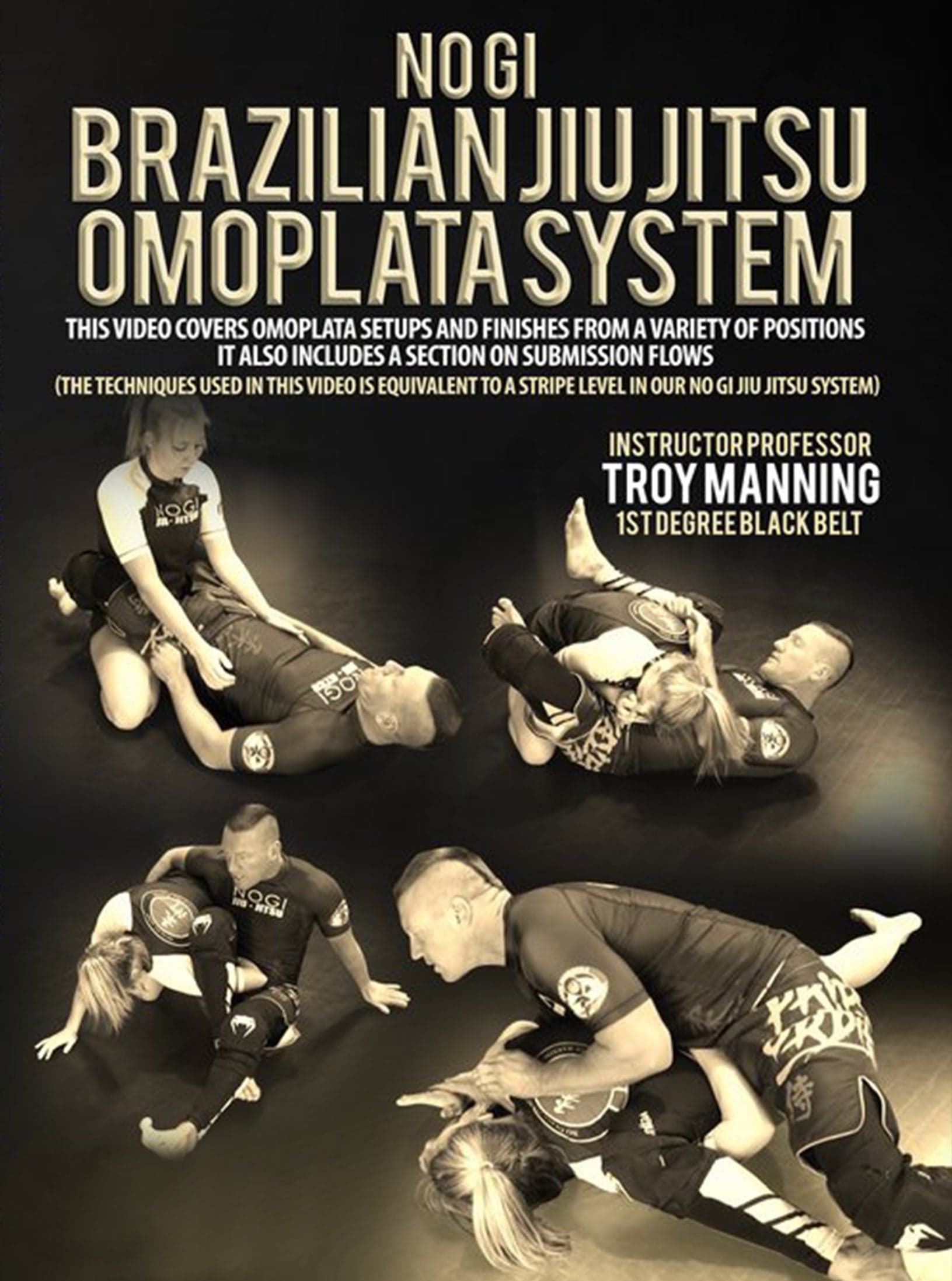 No Gi Brazilian Jiu Jitsu Omoplata System by Troy Manning