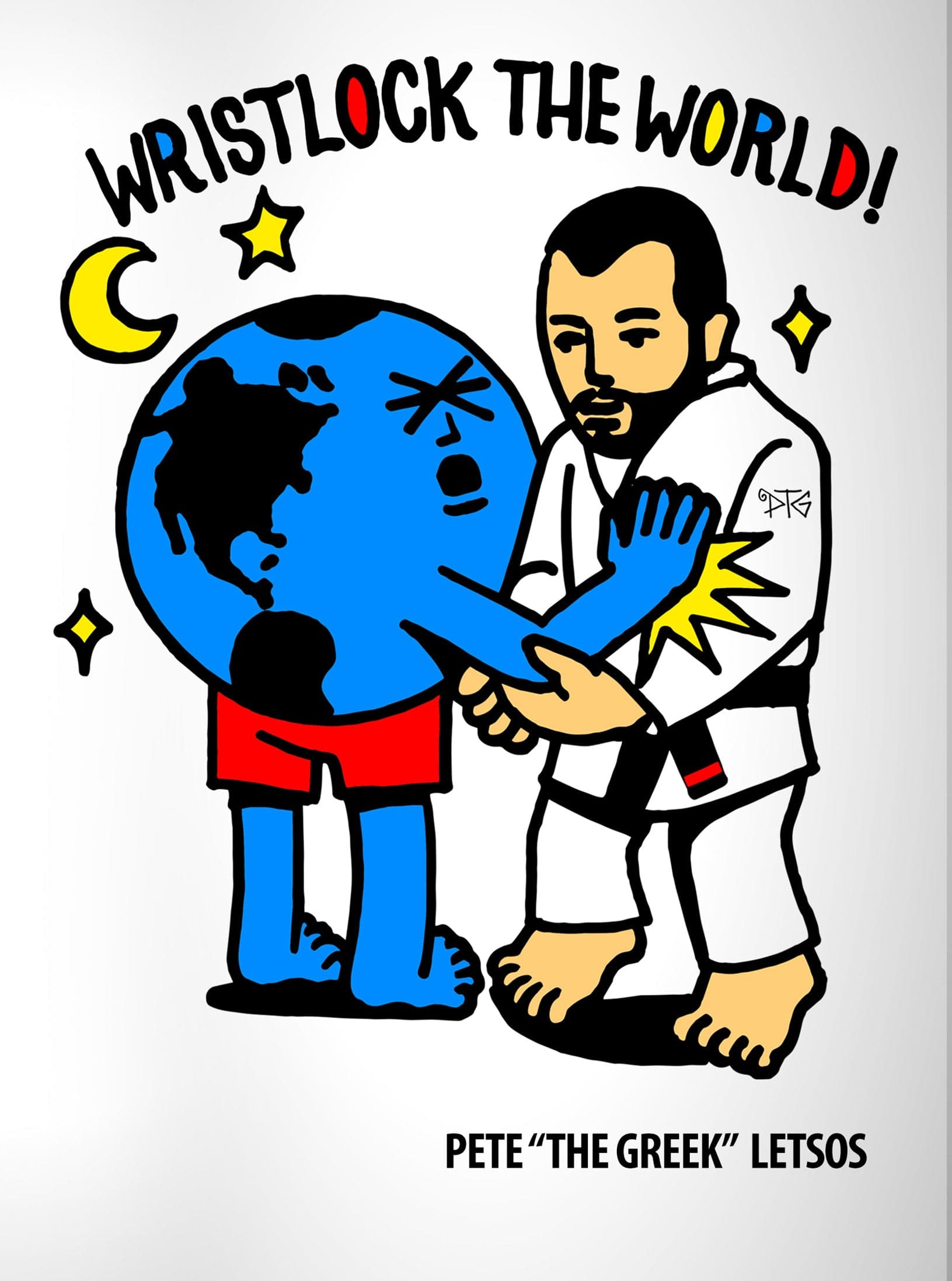 Wrist Lock The World by Pete Letsos