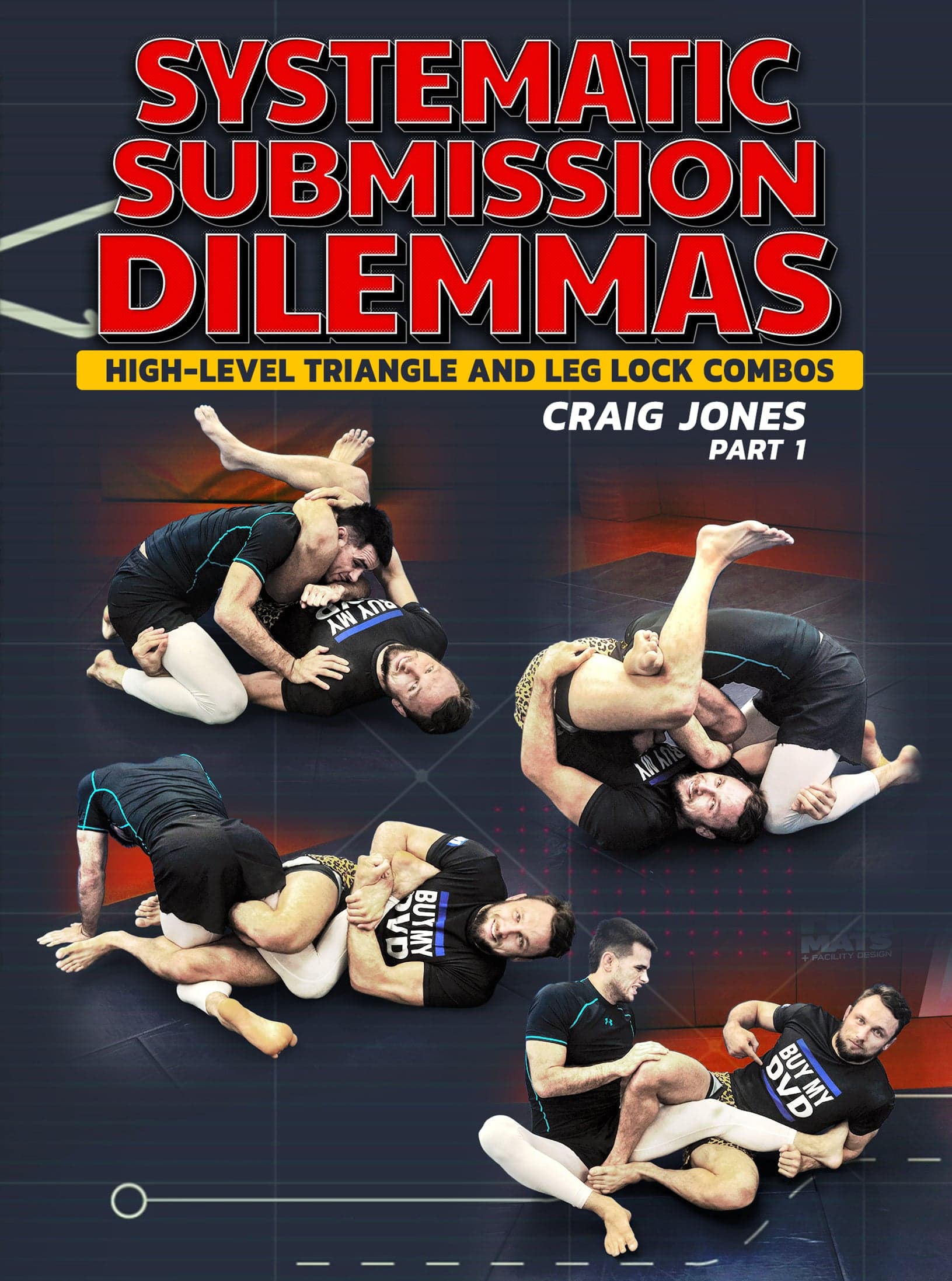 Systematic Submission Dilemmas: High Level Triangle and Leg Lock Combos by Craig Jones