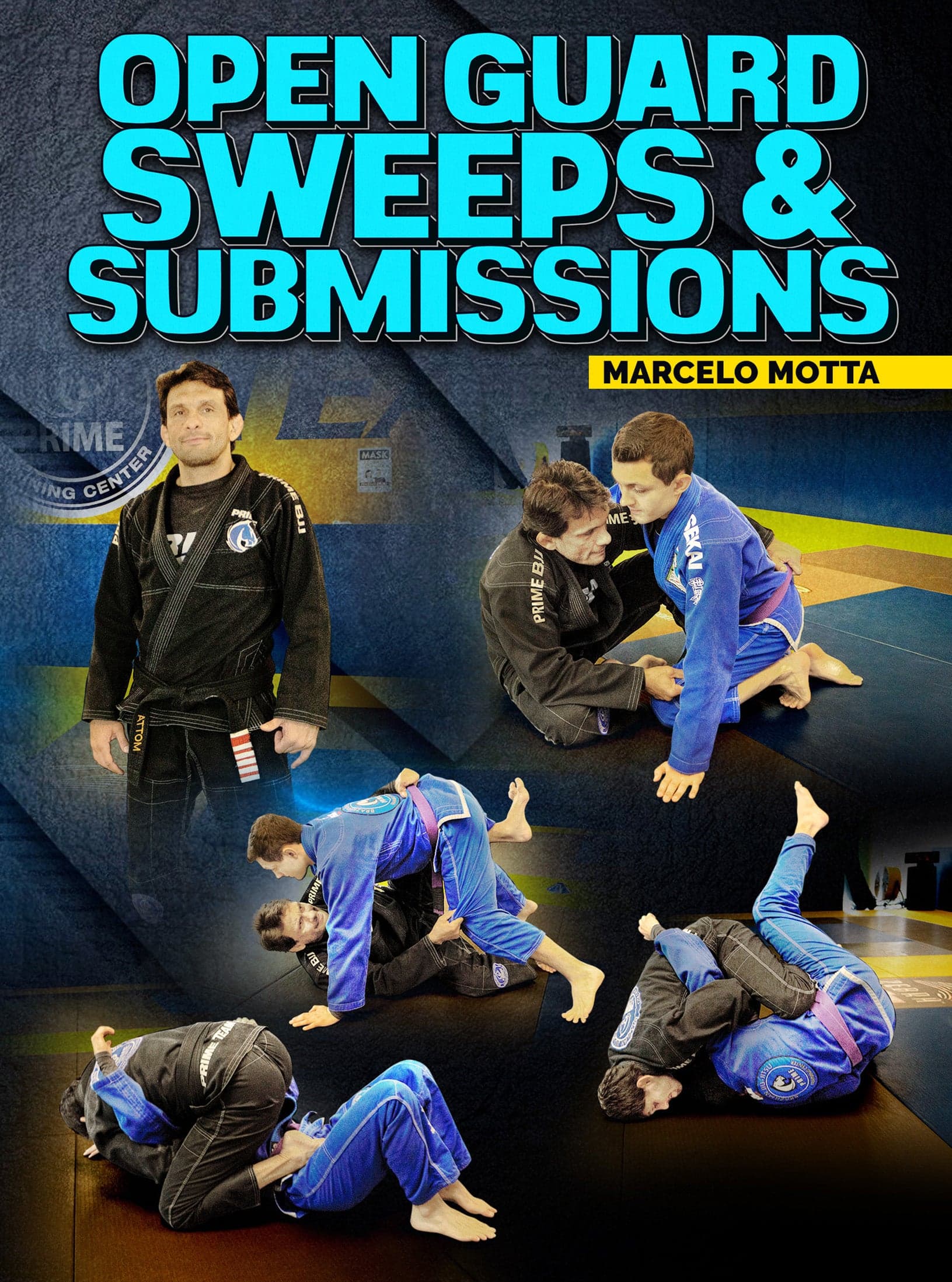 Open Guard Sweeps and Submissions by Marcelo Motta