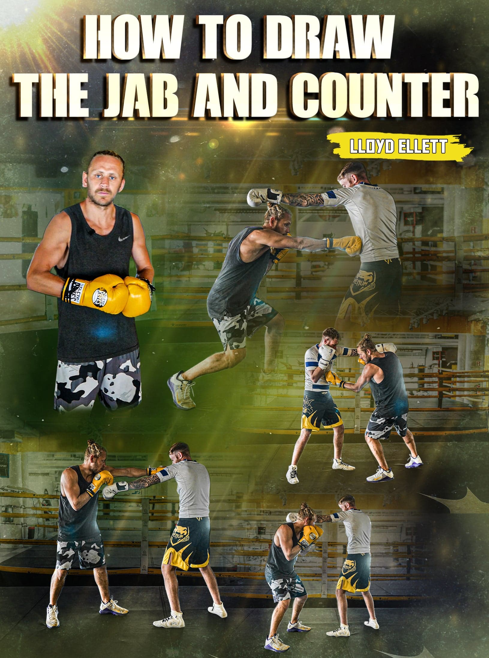 How To Draw The Jab And Counter by Lloyd Ellett