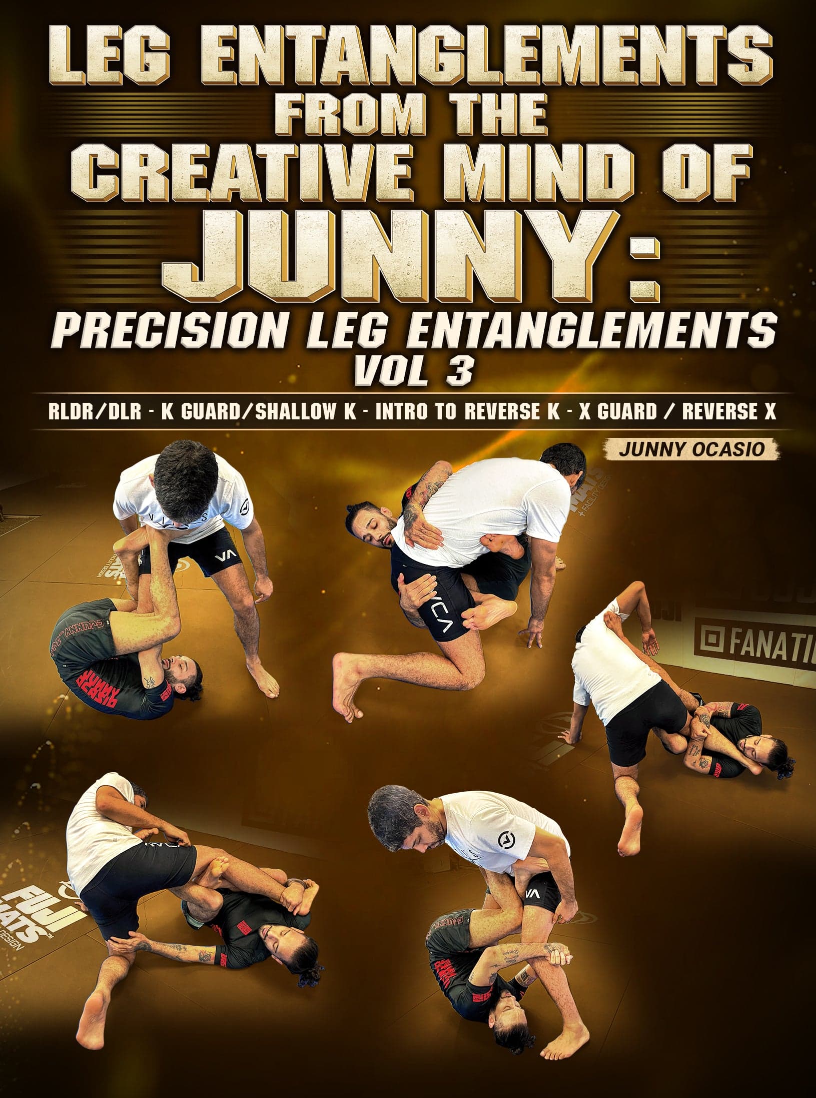 Leg Entanglements From The Creative Mind of Junny: Precision Leg Entanglements Vol 3 by Junny Ocasio