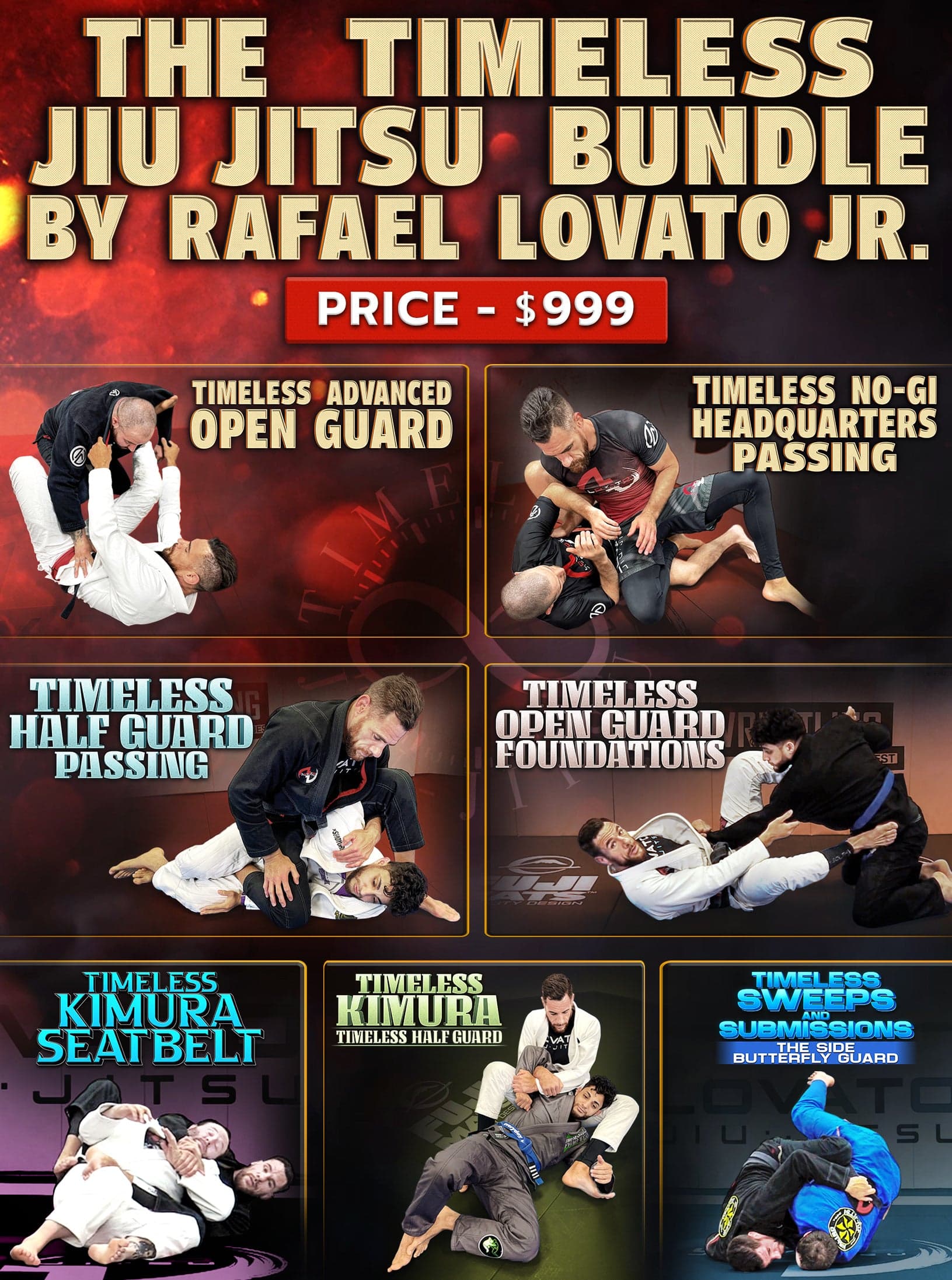 The Timeless Jiu Jitsu Bundle by Rafael Lovato