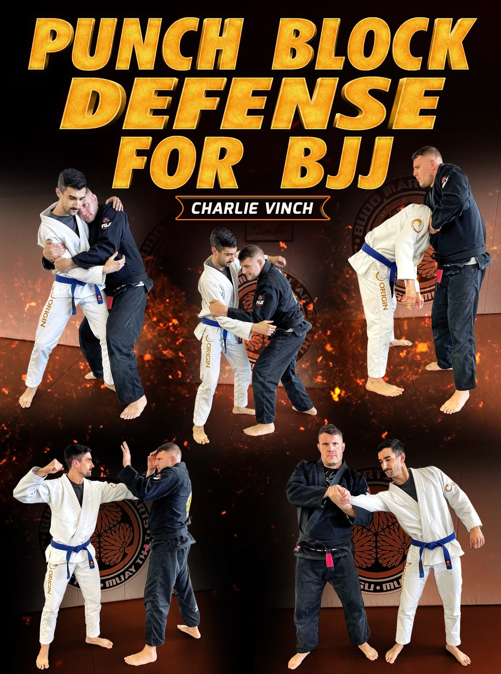 Punch Block Defense For BJJ by Charlie Vinch