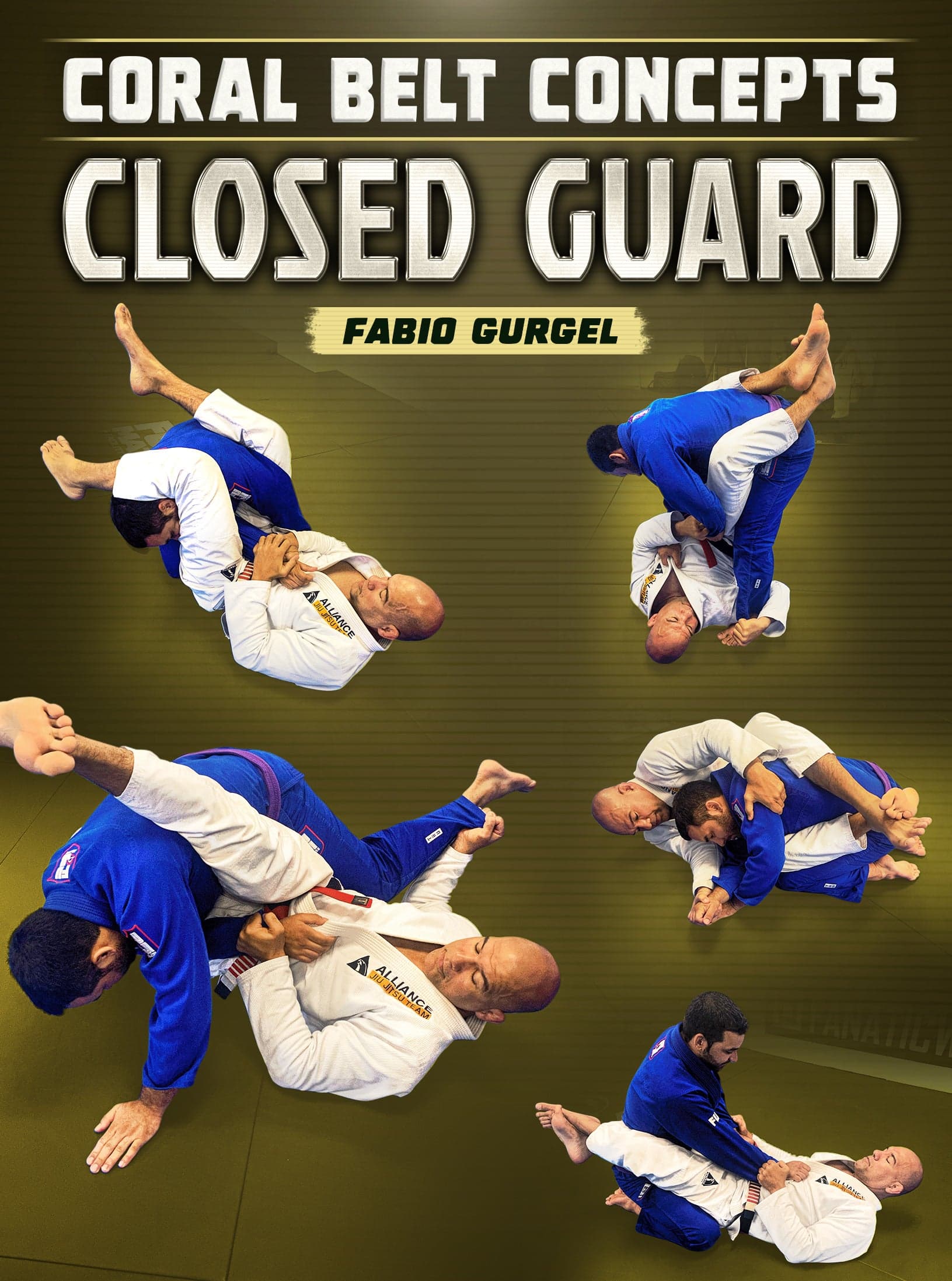 Coral Belt Concepts: Closed Guard by Fabio Gurgel