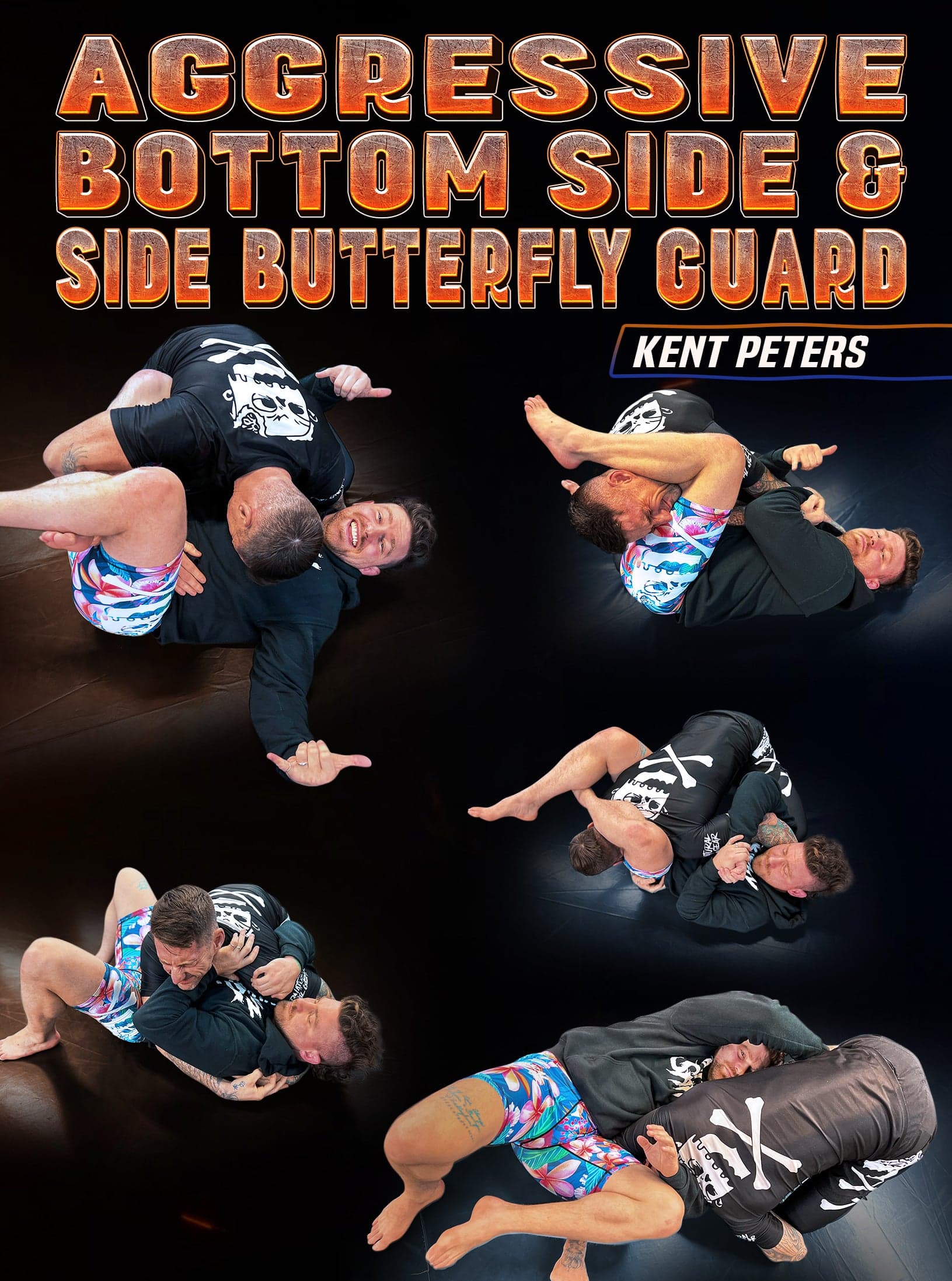 Aggressive Bottom Side & Side Butterfly Guard by Kent Peters