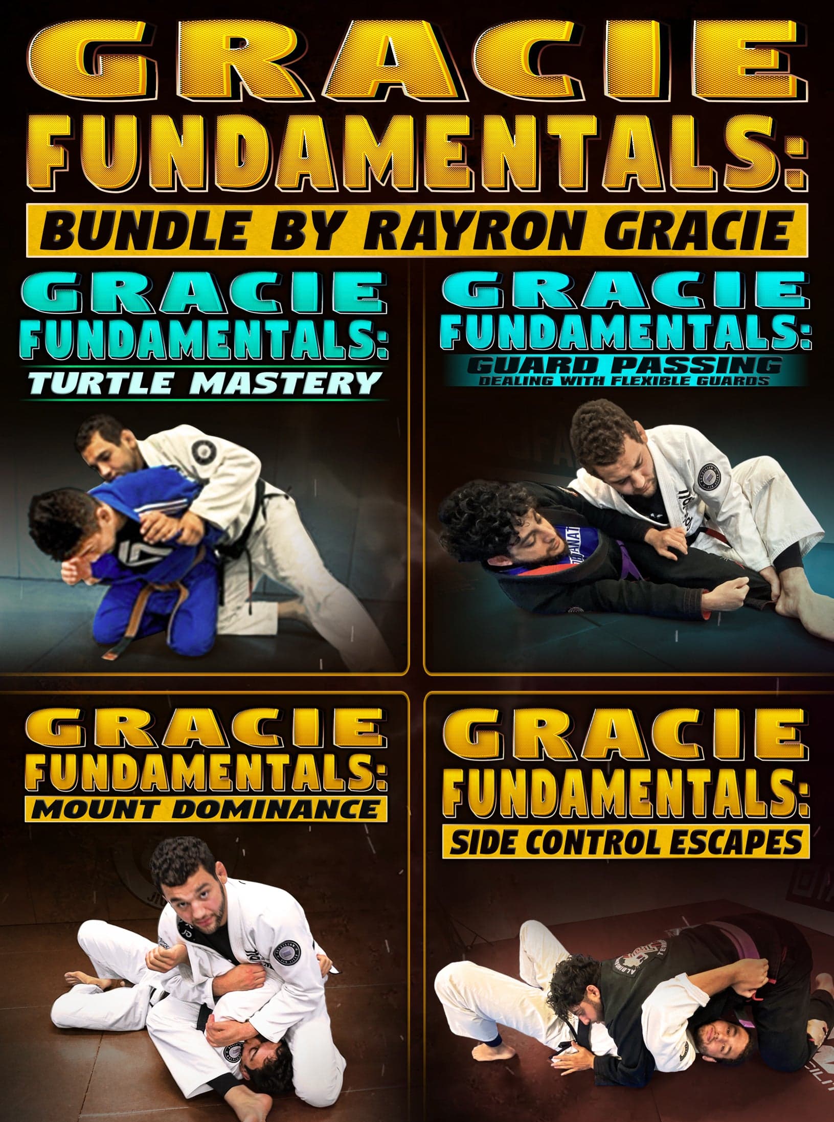 Gracie Fundamentals Bundle by Rayron Gracie