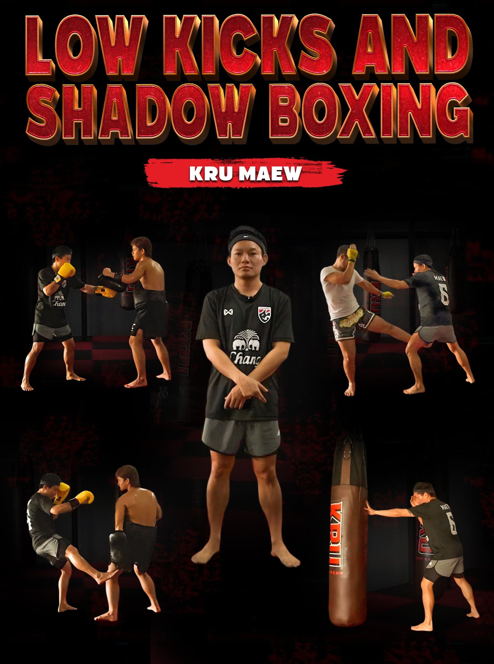 Low Kicks and Shadow Boxing by Kru Maew