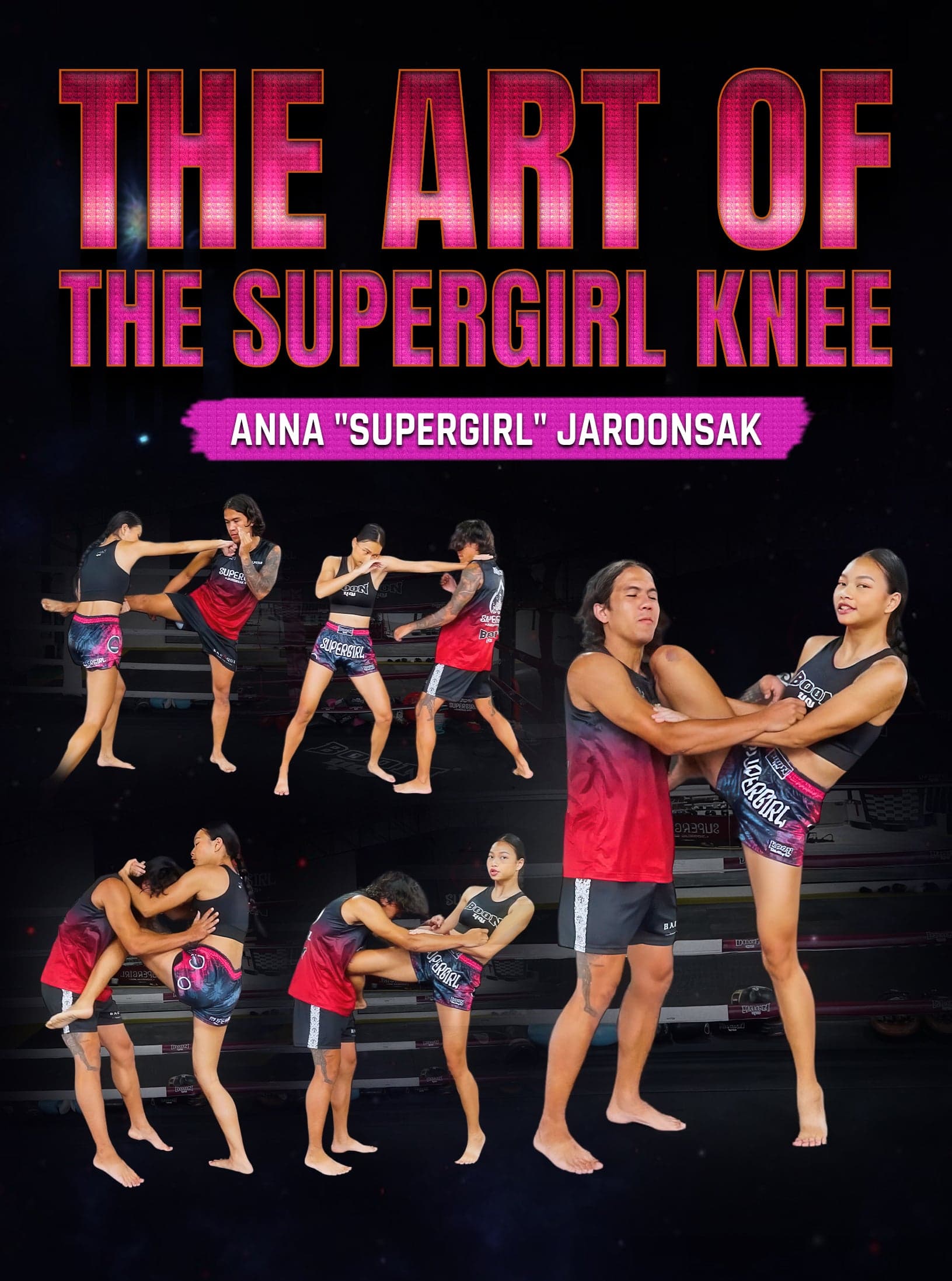 The Art Of The Supergirl Knee by Anna Supergirl Jaroonsak