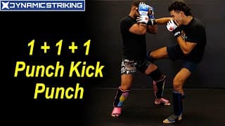 1 + 1 + 1   Punch, Kick, Punch by Charles Martinez