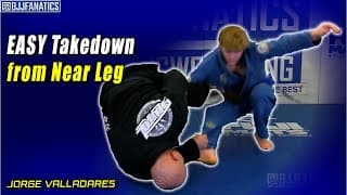 Simple Takedown from Near Leg by Jorge Valladares