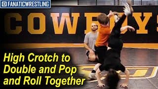 Chain Wrestling Basics - High Crotch to Double and Pop and Roll Together by Zack Esposito