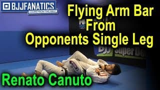 Flying Arm Bar From Opponents Single Leg by Renato Canuto
