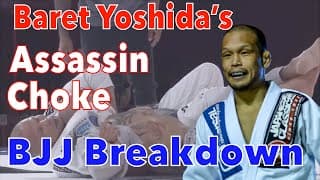 Baret Yoshida's Assassin Choke: Crucifix Lapel Choke | JIU JITSU Breakdown