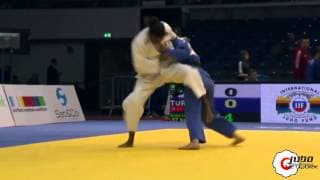 Juji gatame by Rafaela SILVA (BRA) vs CIBIR Derya (TUR) - 柔道 Judo Grand Prix Dusseldorf 2015