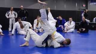Jeff "Big Frog" Curran Demonstrating Half-Guard Jiu-Jitsu Sweep