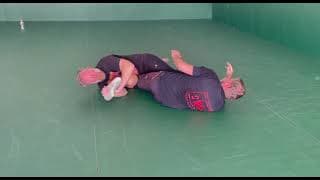 Josh Barnett shows a Catch Wrestling Toehold from Turk / Half Guard
