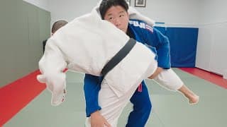 Judo Double Leg for BJJ Rules