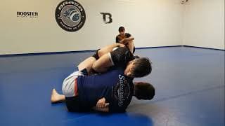 Underhook & Elbow Basic Hook Sweep Seated Guard (Dinu Bucalet) 3/10