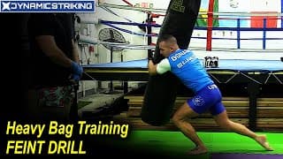 Heavy Bag Training Feint Drill by Jamie Campbell