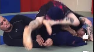 9 YEARS AHEAD OF THE MODERN GAME! BACK TAKES FROM LEG LOCKS!