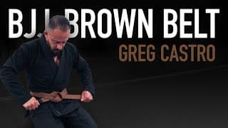 High Level Jiu Jitsu Techniques | Greg Castro's Brown Belt | Roy Dean Academy