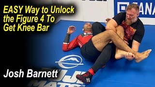 EASY Way to Unlock the Figure 4 To Get Knee Bar - Josh Barnett
