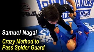 Crazy Method to Pass Spider Guard with Samuel Nagai