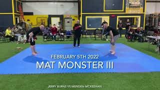 Jerry Burns vs Menden McKeehan BJJ