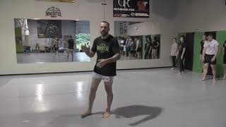 Muay Thai line drill part 1 with “The Immortal” Matt Brown