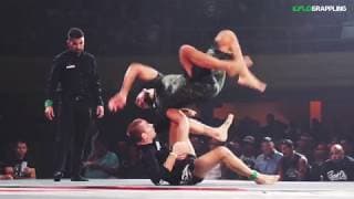 CRAZY SOMERSAULT JIU-JITSU MOVE IN SLO-MO: Renato Canuto backflip guard pass