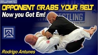 Wrist Lock Hand On Belt by Rodrigo Antunes