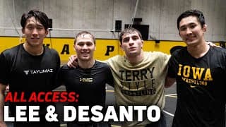 All Access: Spencer Lee And Austin Desanto Train With Japanese Olympians Takuto and Keisuke Otoguro
