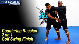 Countering the Russian 2 on 1 Golf Swing Finish by Fred Leavy