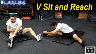 V Sit and Reach by Milan Costich