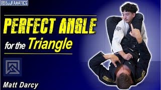 Jiu Jitsu Triangle Angle and Posture by Matt Darcy
