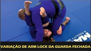Variação De Arm Lock Da Guarda Fechada Com Andressa Cintra