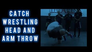 Catch Wrestling Head and Arm Throw to Submission Featuring Jake Shannon!