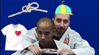 T Shirt Strangulation From The Back!