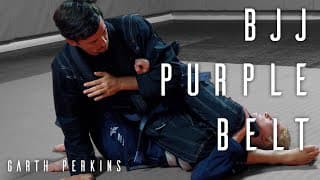 Brazilian Jiu Jitsu Purple Belt | Garth Perkins