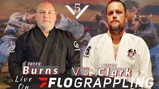 Jerry Burns vs Clint Clark BJJ