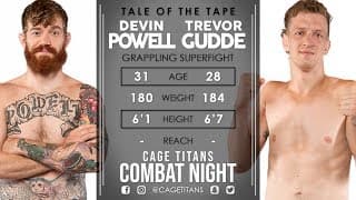 Cage Titans Combat Night I: Devin Powell vs Trevor Gudde (Superfight)