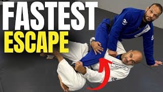 Every BJJ White Belt Must Know These 3 Escapes – by 5x World Champion Bernardo Faria