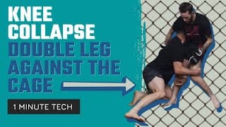 1 MIN TECH! Easy Cage Takedown Without Wasting Energy!