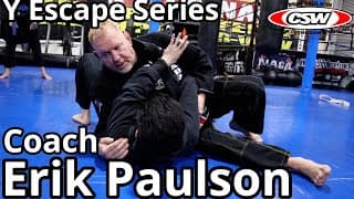 Y Escape Series for BJJ From Erik Paulson Part 1