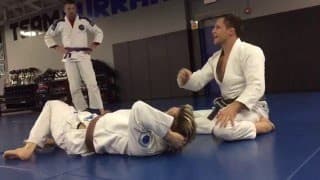 Pedro Sauer Black Belt Jeff Curran sharing choke details
