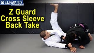Z Guard Cross Sleeve Back Take by Thomas Lisboa