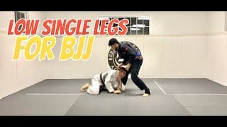 Low Single Legs For BJJ